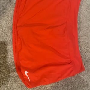 Red Nike Tennis skort